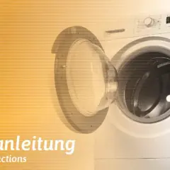 Waschanleitung für Ihre Waschmaschine. So gelingt das esd kleidung waschen.