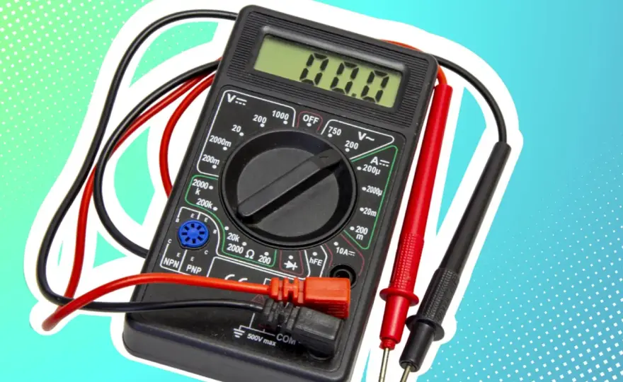 Strom mit dem Multimeter messen - so geht es sicher