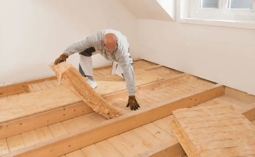 Trockenestrich auf Holzbalkendecke richtig aufbauen
