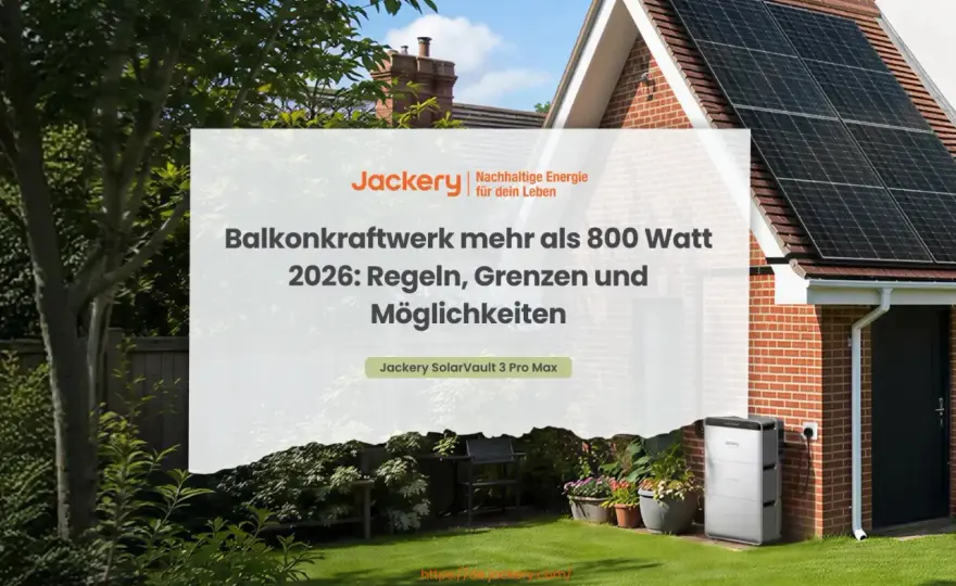 Balkonkraftwerk mit 800 VA - was wirklich gilt